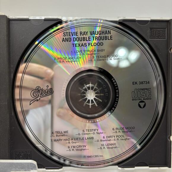 Vaughan, Stevie Ray : Texas Flood CD - Picture 4 of 5